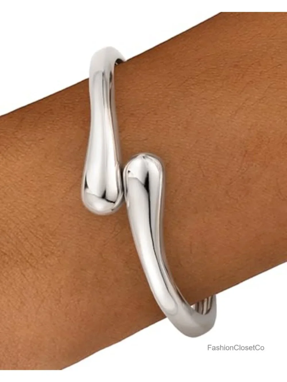 Chunky Gold Bangle Bracelets Stackable Cuff Set Fashion Jewelry for Women